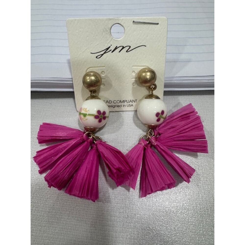 JM earrings